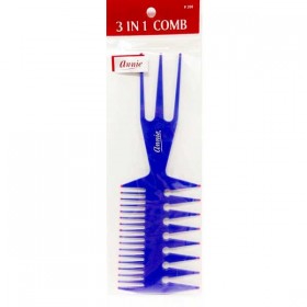 Annie 3 in 1 Comb #208